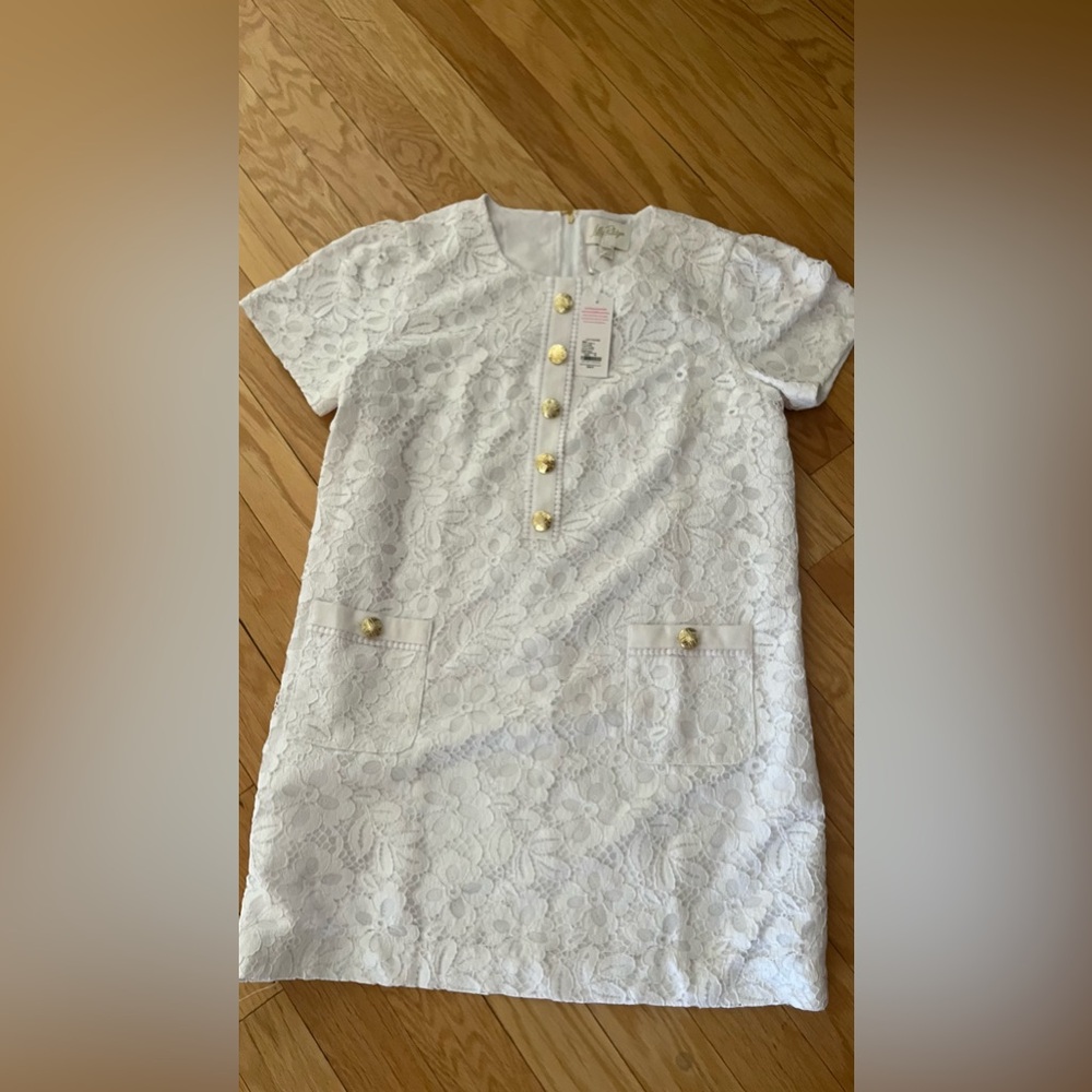 Lilly Pulitzer white dress